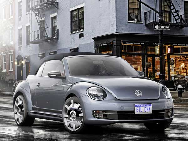 VW Beetle Cabriolet Denim Concept Revealed! 